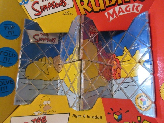 Rubik's double sided challenge The Simpsons