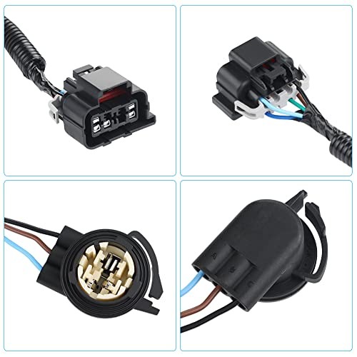 16531401 Driver Side Tail Light Wiring Harness Compatible with Chevy Silverado