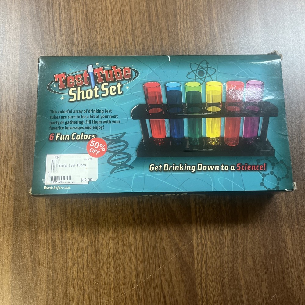 Test Tube Shot Set