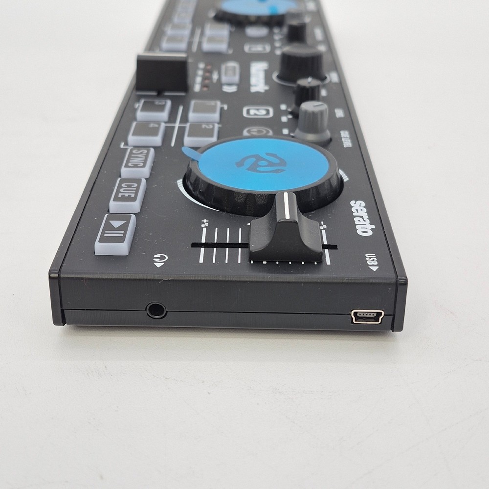 Numark DJ2GO2 Touch Compact 2 Deck USB DJ Controller Touch Jog Wheels Serato