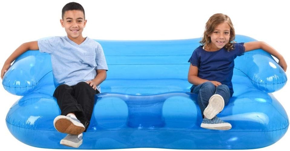 Fun and Functional 71" Inflatable Sofa - Perfect for Movie Nights & Gatherings!