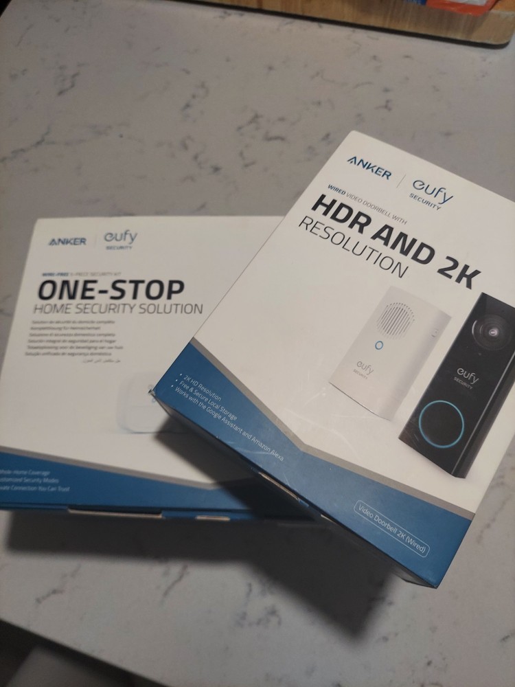 Eufy 5-Piece Home Alarm Security Kit with Keypad Entry, Motion Sensor, Camera
