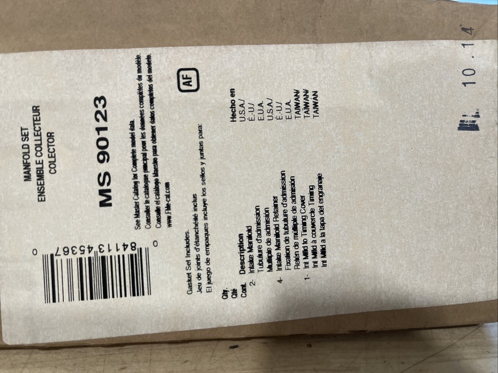 Fel-Pro MS90123 OEM Performance Replacement Intake Gaskets