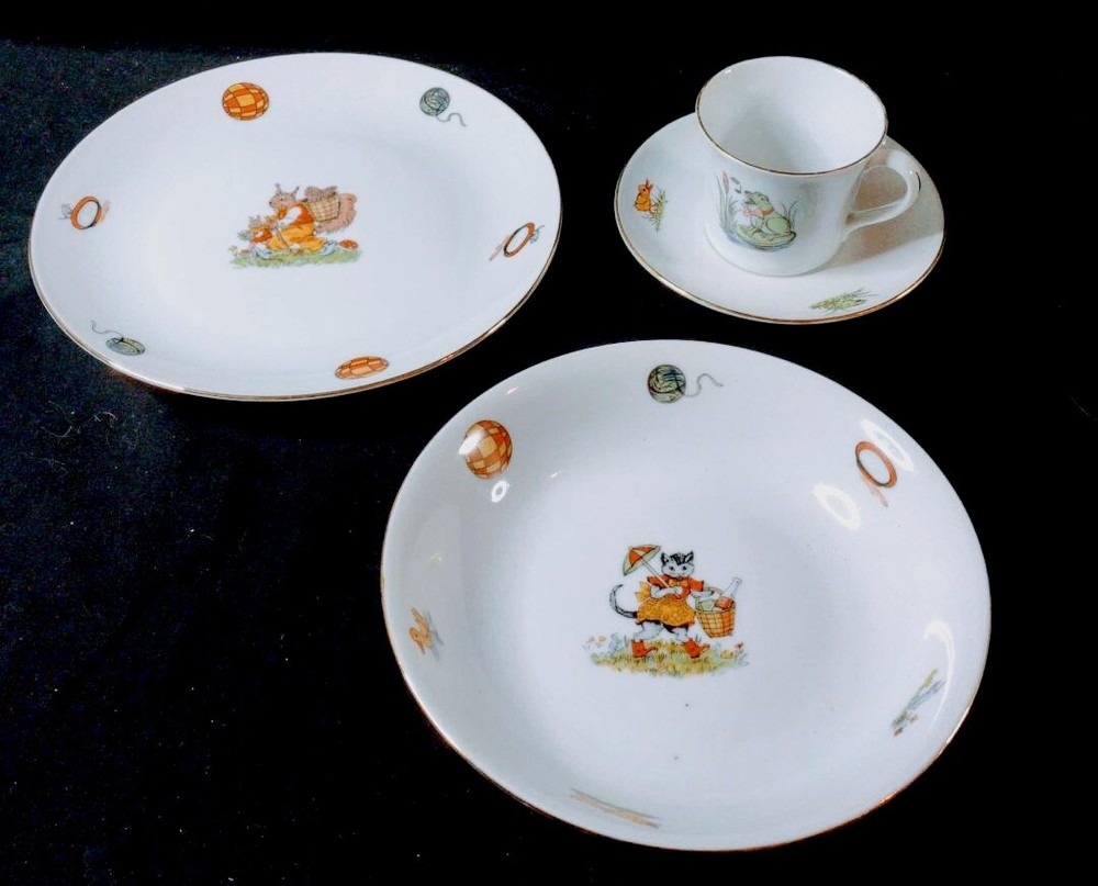 Czech Republic Thun China Child's Dinner  Set