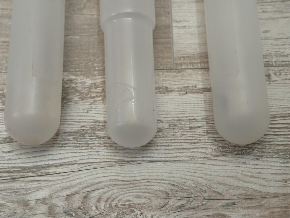 3 Used Paintball Pods