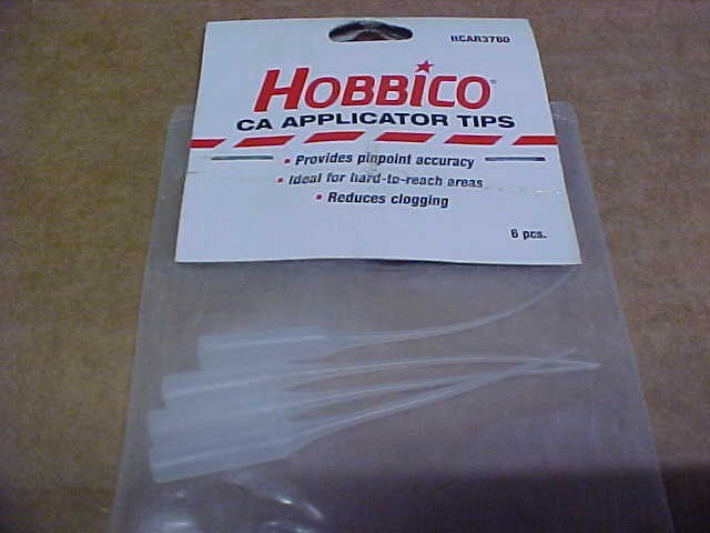 HOBBICO HCAR3780 = CA APPLICATOR TIPS (6 PCS) (NEW)