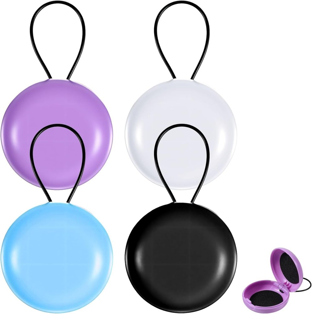 4pcs Loop Earplug Case, Portable Earplug Case, Loop Cases with Lanyard, Mini