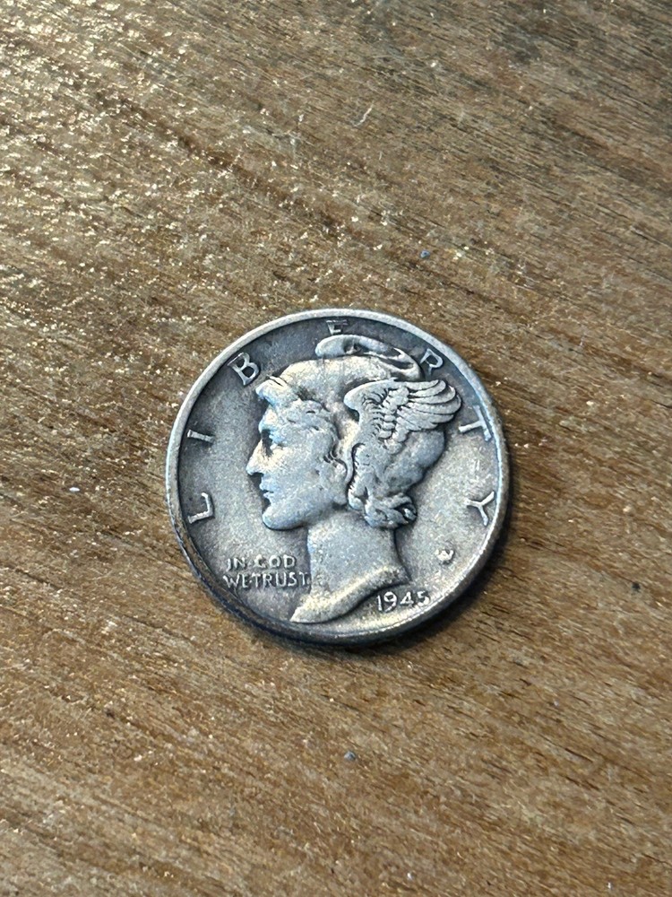 1945S Mercury Dime XF