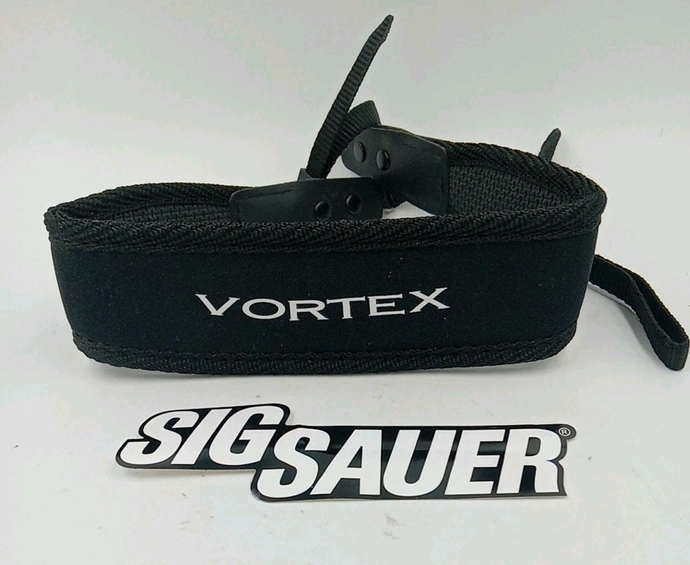 Vortex Binocular Adjustable Strap W/ SIg Sauer Sticker Hunting  Accessories