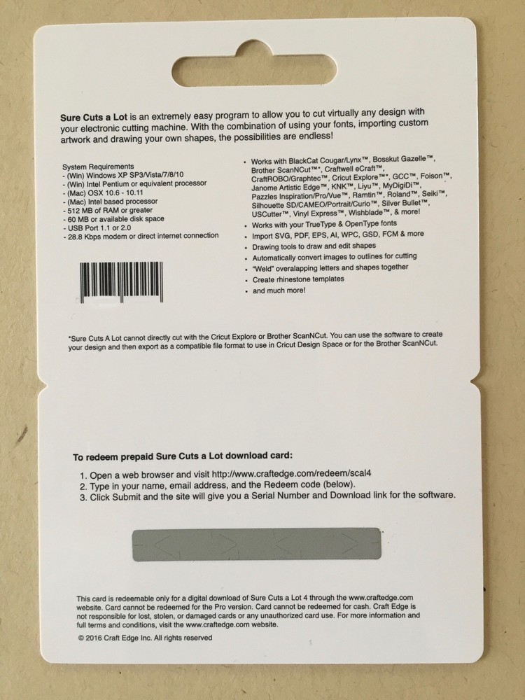Sure Cuts A Lot 4 Electronic Cutting Machine Software