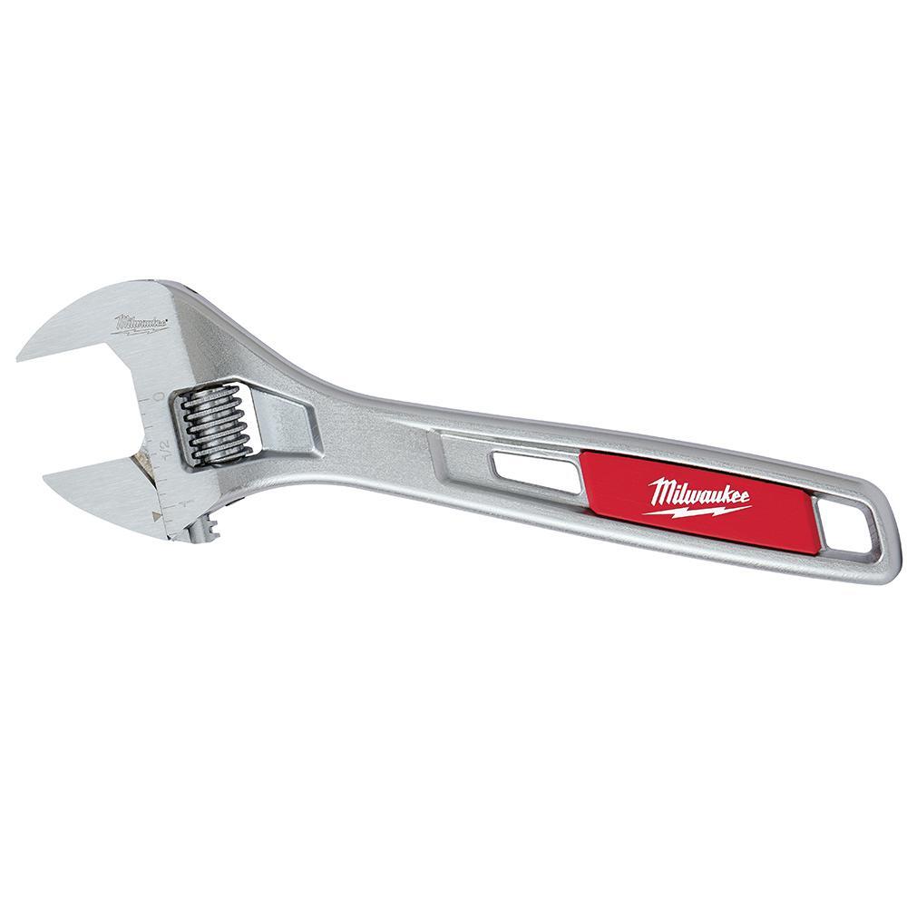 Milwaukee 48-22-7408 8-Inch Parallel Jaw Ergonomic Handle Adjustable Wrench