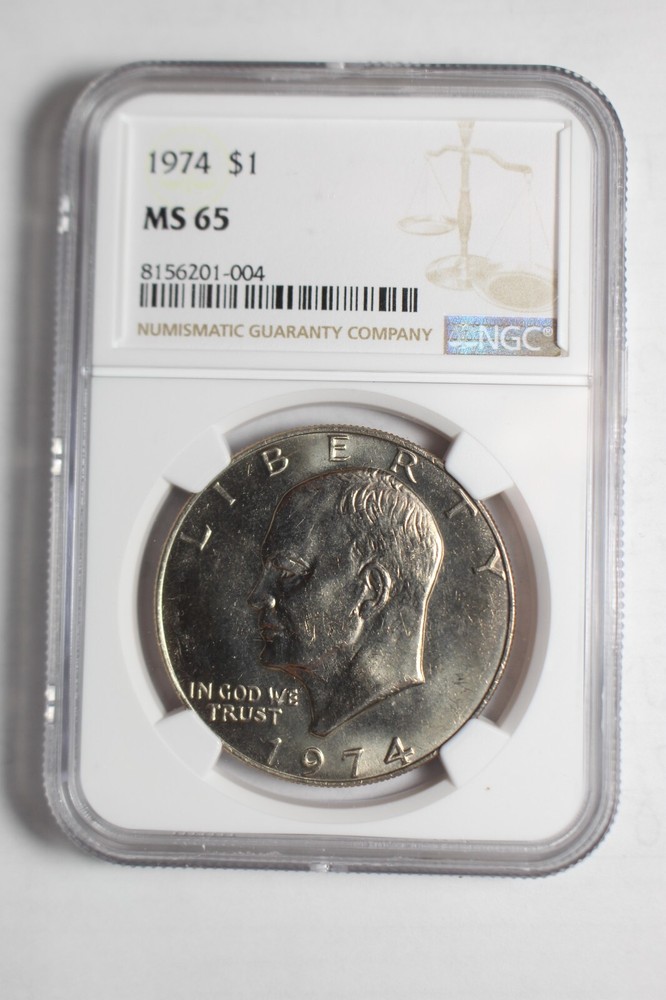 1974 Eisenhower Dollar Ike MS65 NGC
