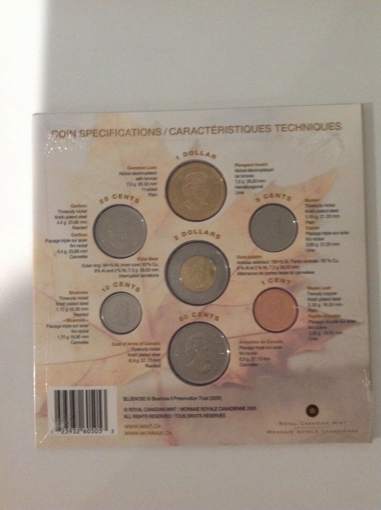Canada 2005 Oh Canada Gift Set Coin Set B3