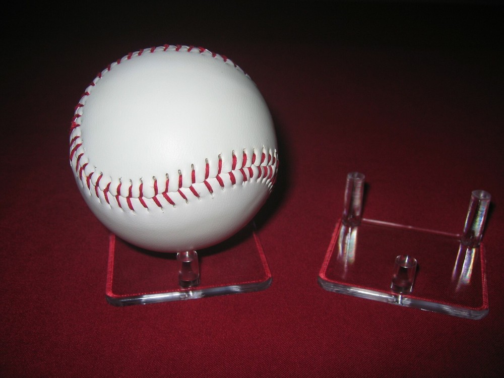 *5 Medium 2-1/2" Three (3) Peg Display Stand For Billiard Ball, Racket Ball
