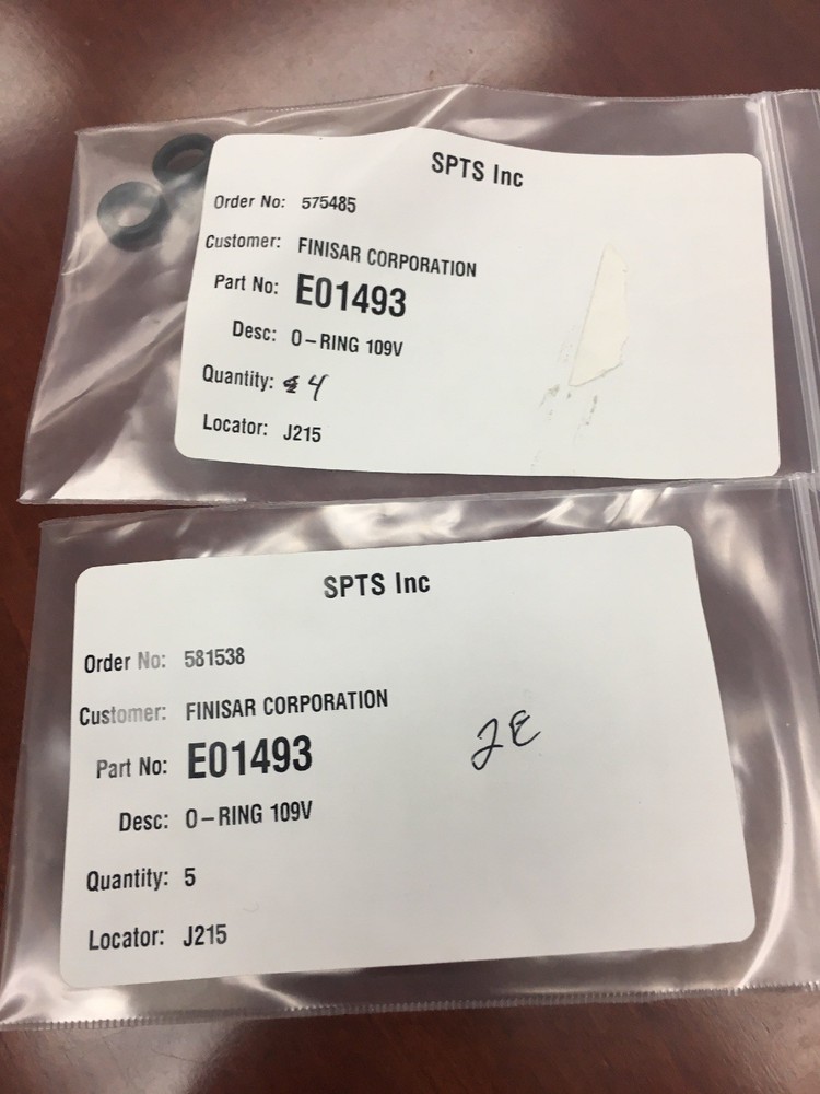 SPTS Inc E01493 O-ring  109 V  For STS ICP