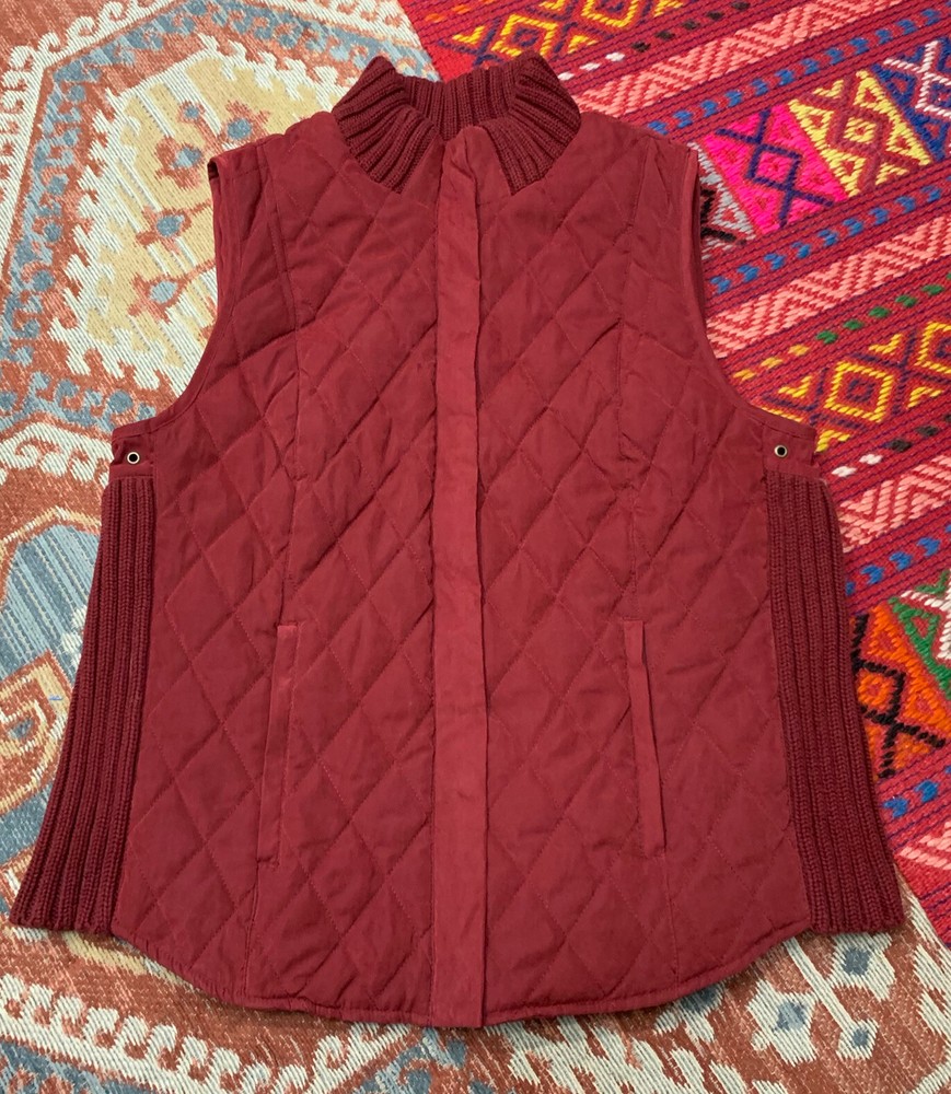 Orvis Quilted Vest Jacket Womens Medium