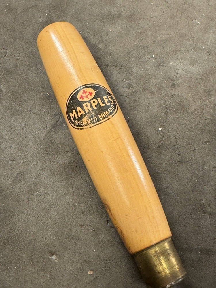 Vintage Marples Sheffield Gouges 1/2" 12mm England Chisel