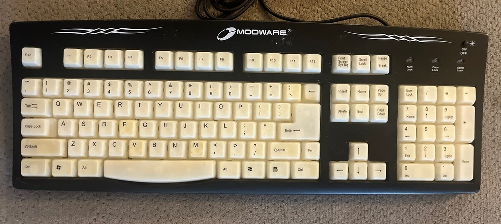 Modware Pro Gaming Keyboard Illuminated Model ELKBBK