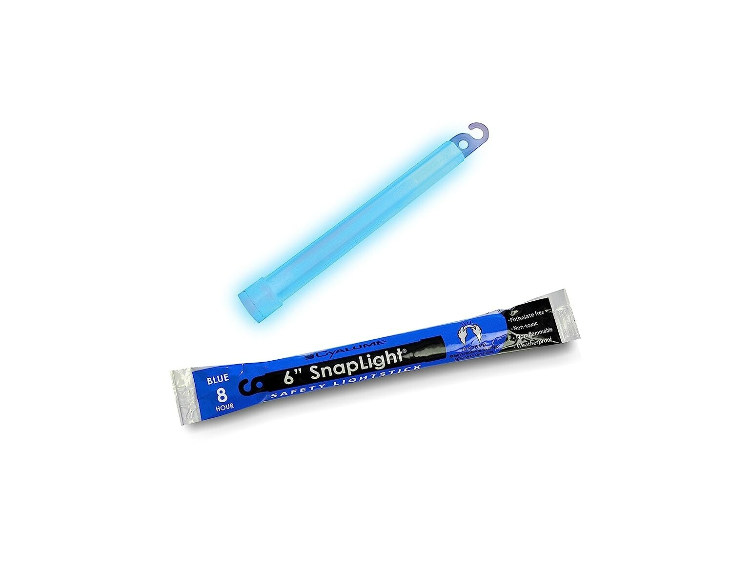 Lot Of 10 Blue CYALUME Glow Sticks 6" Doomsday Prepper Survival Bug Out Bag