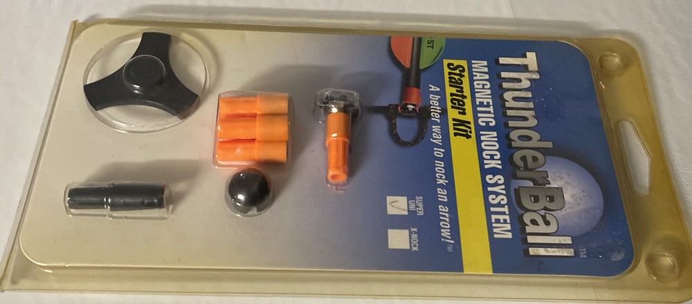 THUNDERBALL SUPER-UNI STARTER KIT - ORANGE - MAGNETIC NOCK SYSTEM
