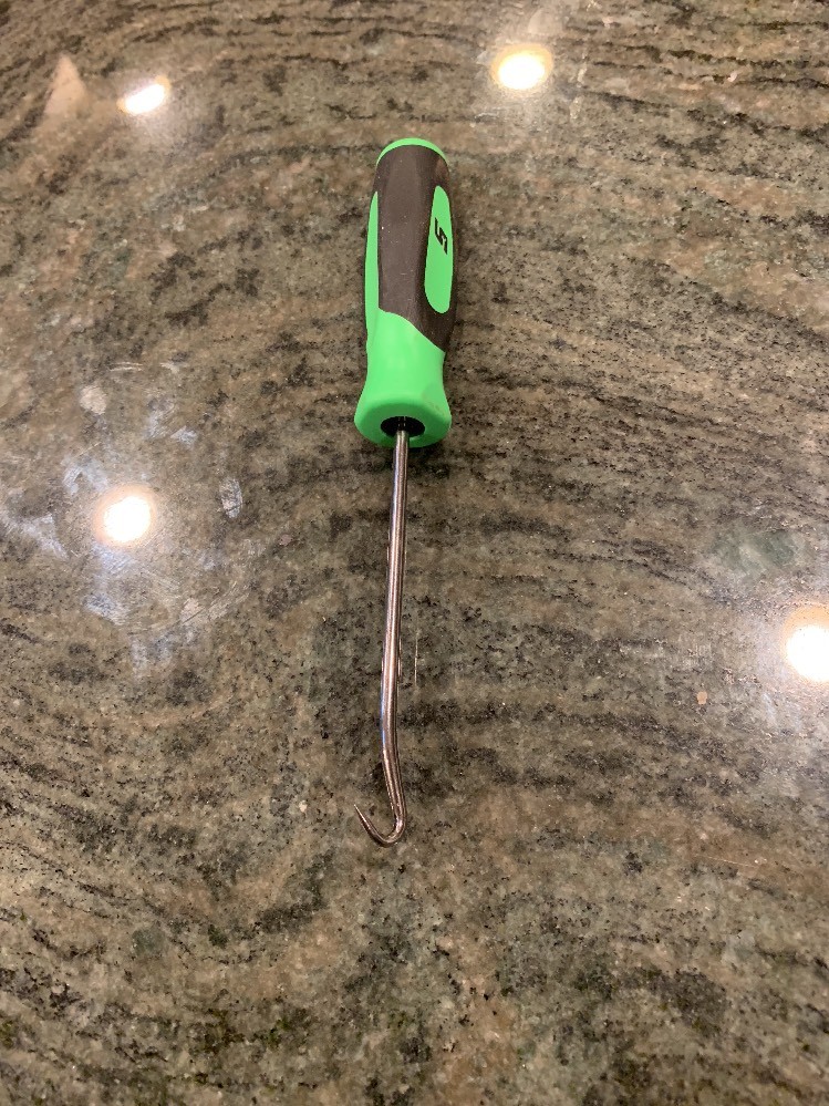 snap on sg3ashcg mini hook with green soft grip handle