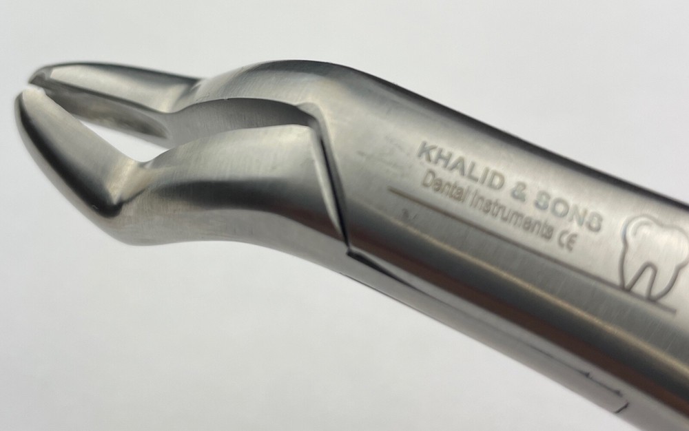 Extracting Forceps 53l Upper First Molar Left, Upper Second Molar Left, Gold