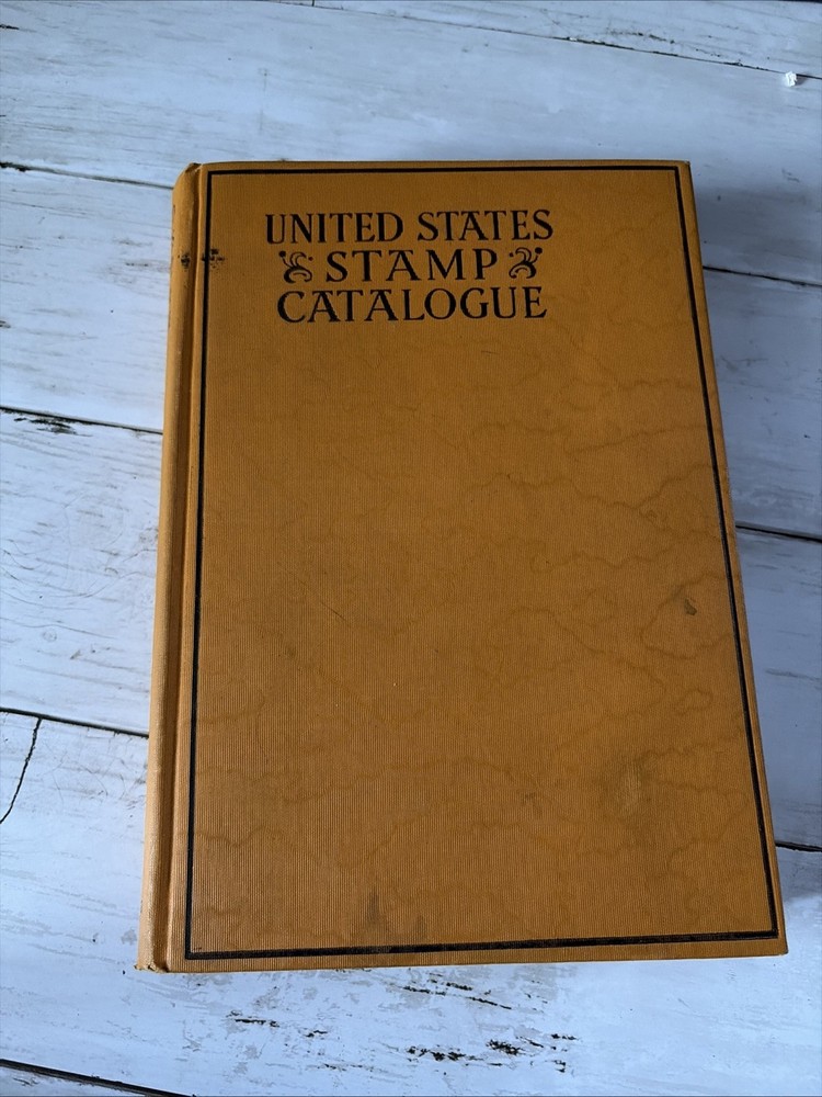 1940 United States Stamp Catalogue 18th Edition Rare Vintage