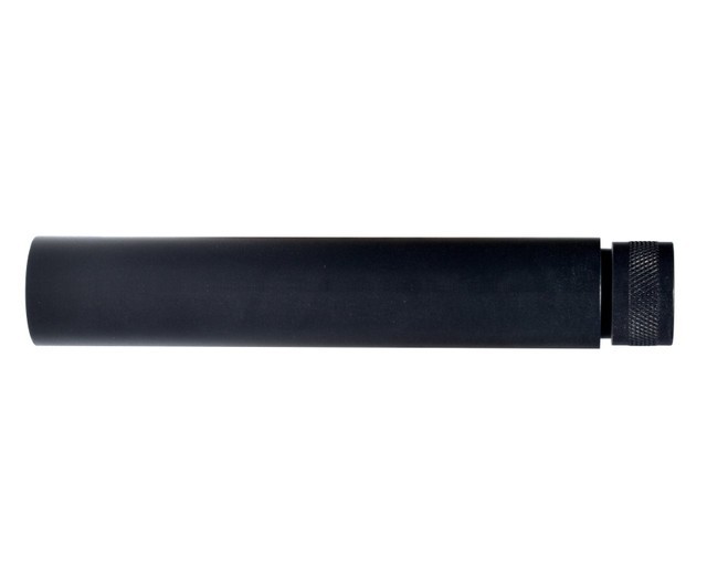 Black Color Aluminum 1/2x28 TPI Thread Muzzle Brake Compensator