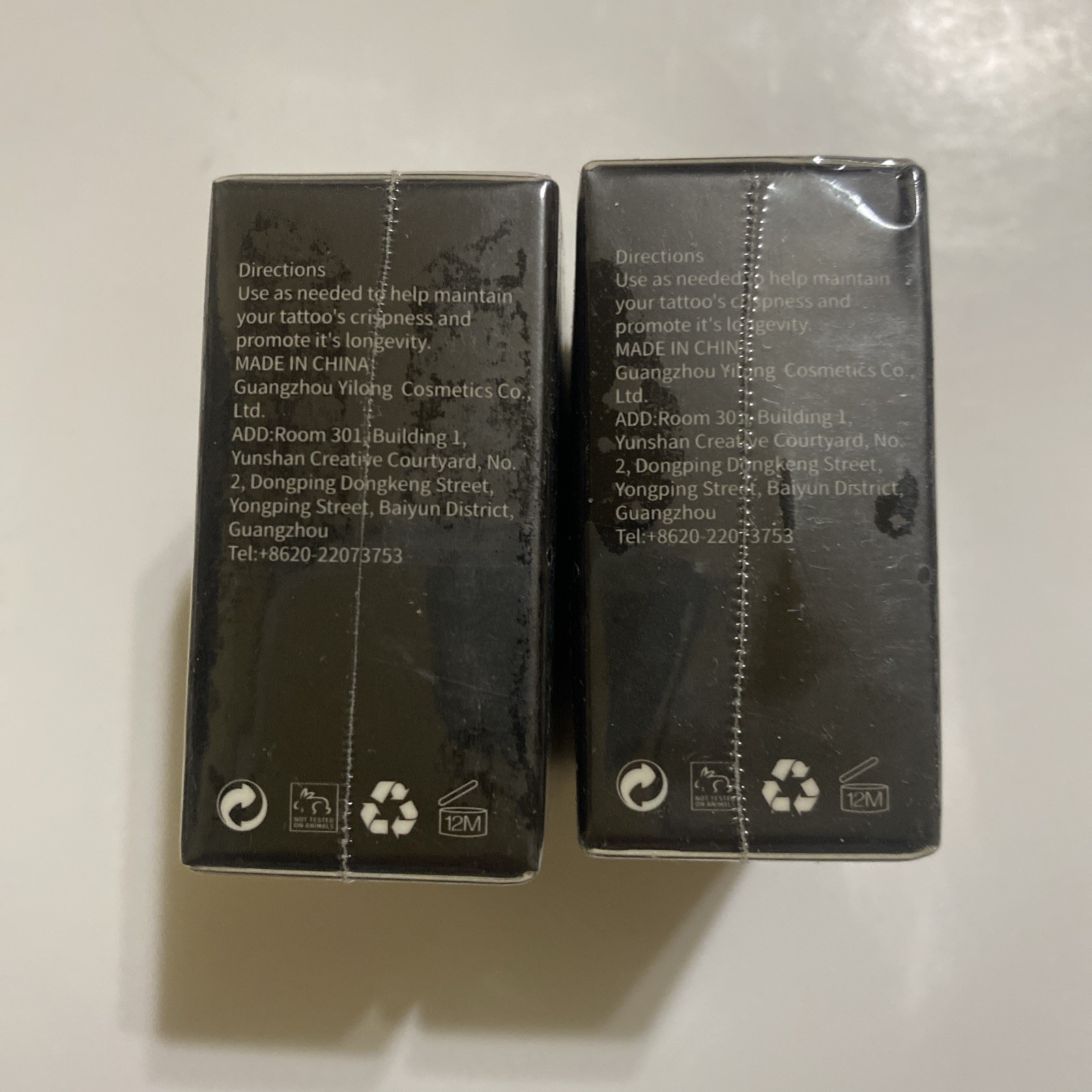 2 Melao Tattoo Butter Cream Butter Natural 1 oz Aftercare Moisturizer