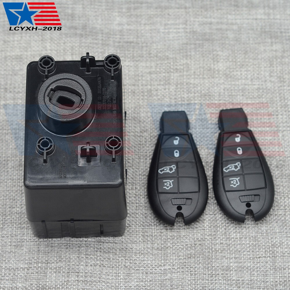 Ignition Switch Node Module &Key For Chrysler Dodge Jeep 68210150AB CBTTP577AB