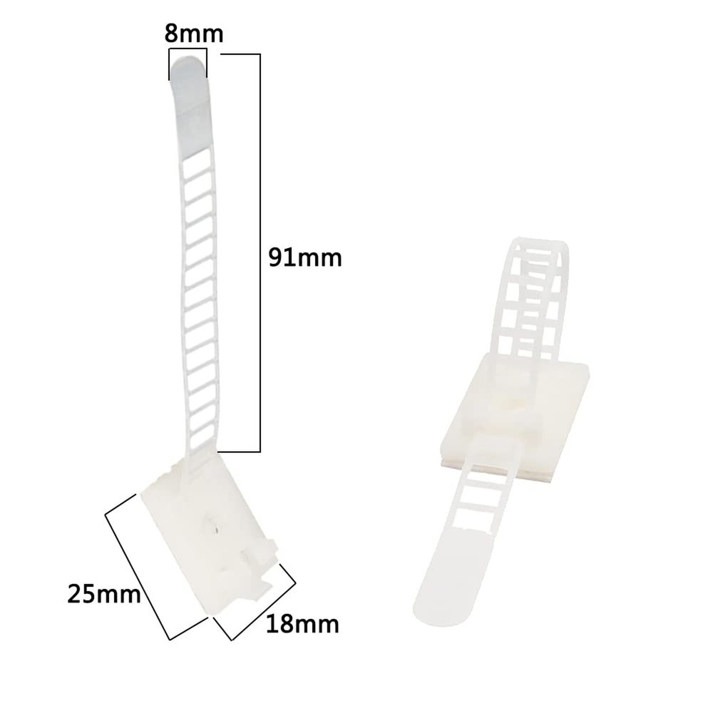 Cable Nylon Ties,Cable Classification Organizer Ties,Desktop Wire Self Adhesi...