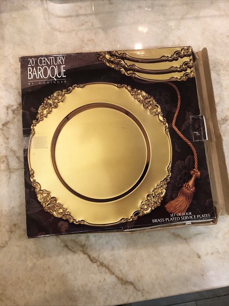 Brass Dinner Plates