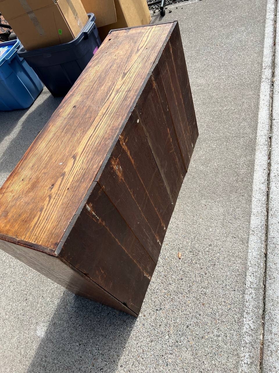 Antique Oak Sectional Danner Company Bookcase One Section Only