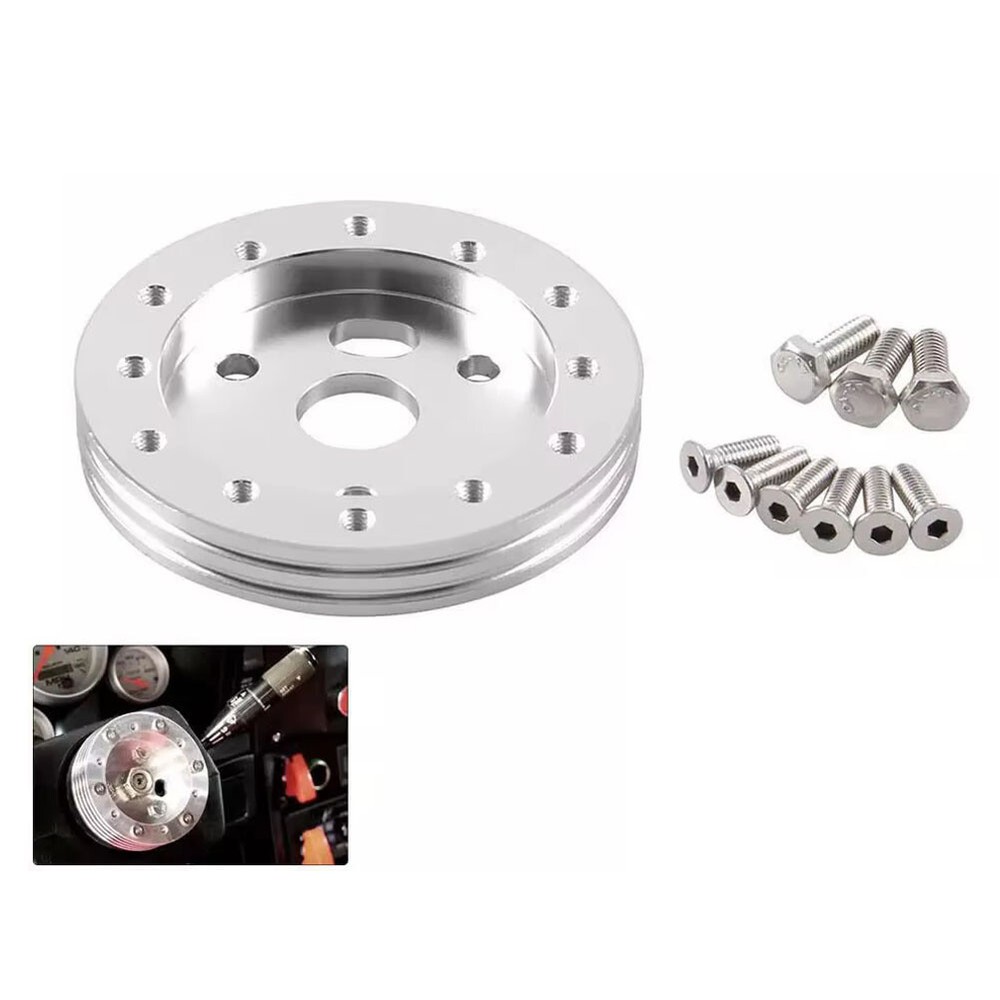 Car Steering Wheel Base Connector Wheel Hub Adapter Quick Release Tool Universal