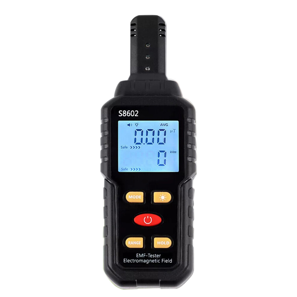 3 In 1 Temperature Electromagnetic Field Tester Digital Sensor Reader EMF Meter