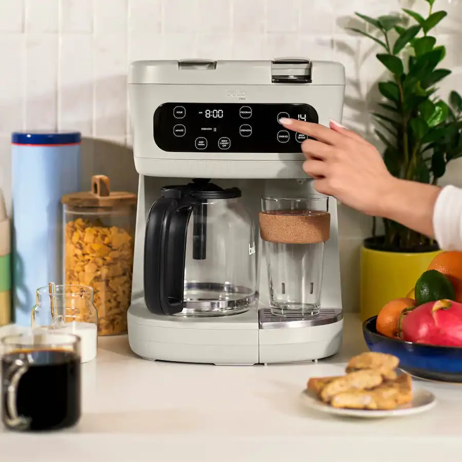 Bella PRO MultiBrew 12-Cup Drip & Single-Serve Coffee Maker - Black Stainless