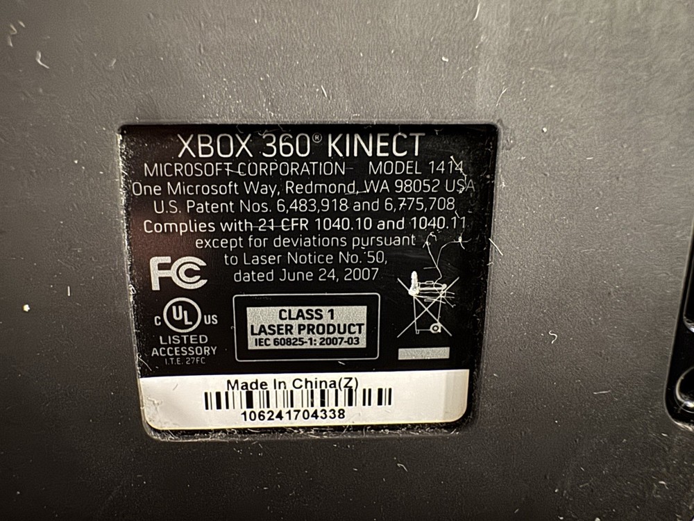 OEM Microsoft Xbox 360 Kinect Sensor Model 1414 – Tested & Working