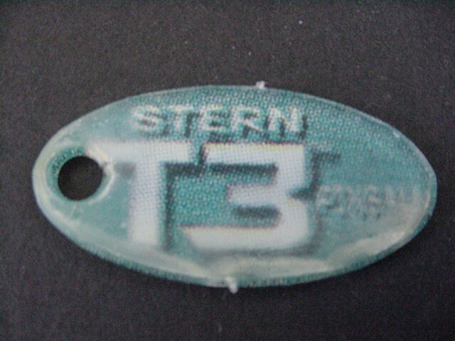 Terminator 3 Pinball Plastic Key Chain / Fob