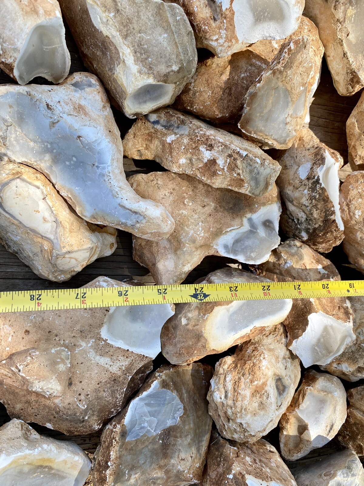 8+ POUNDS Central Texas “Edwards Plateau”Chert/Flint Rocks for Knapping/Lapidary
