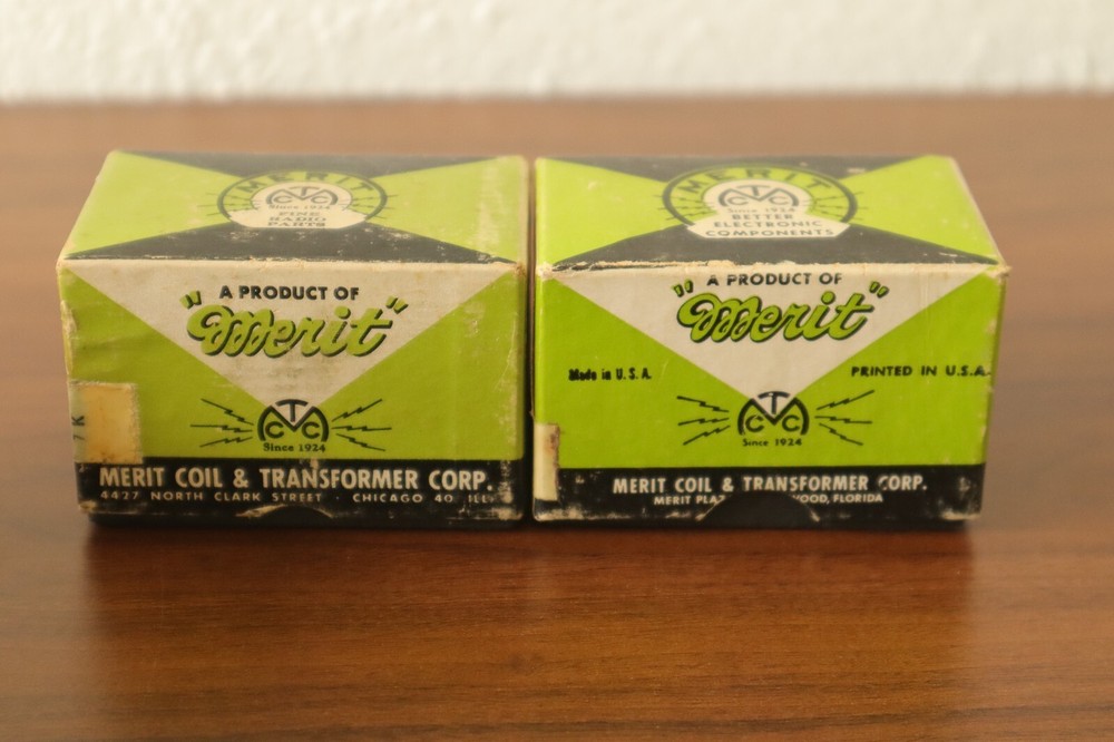 ☑️ MERIT COIL & TRANSFORMER MWC-8 Width Or Linearity Various Range Fuses