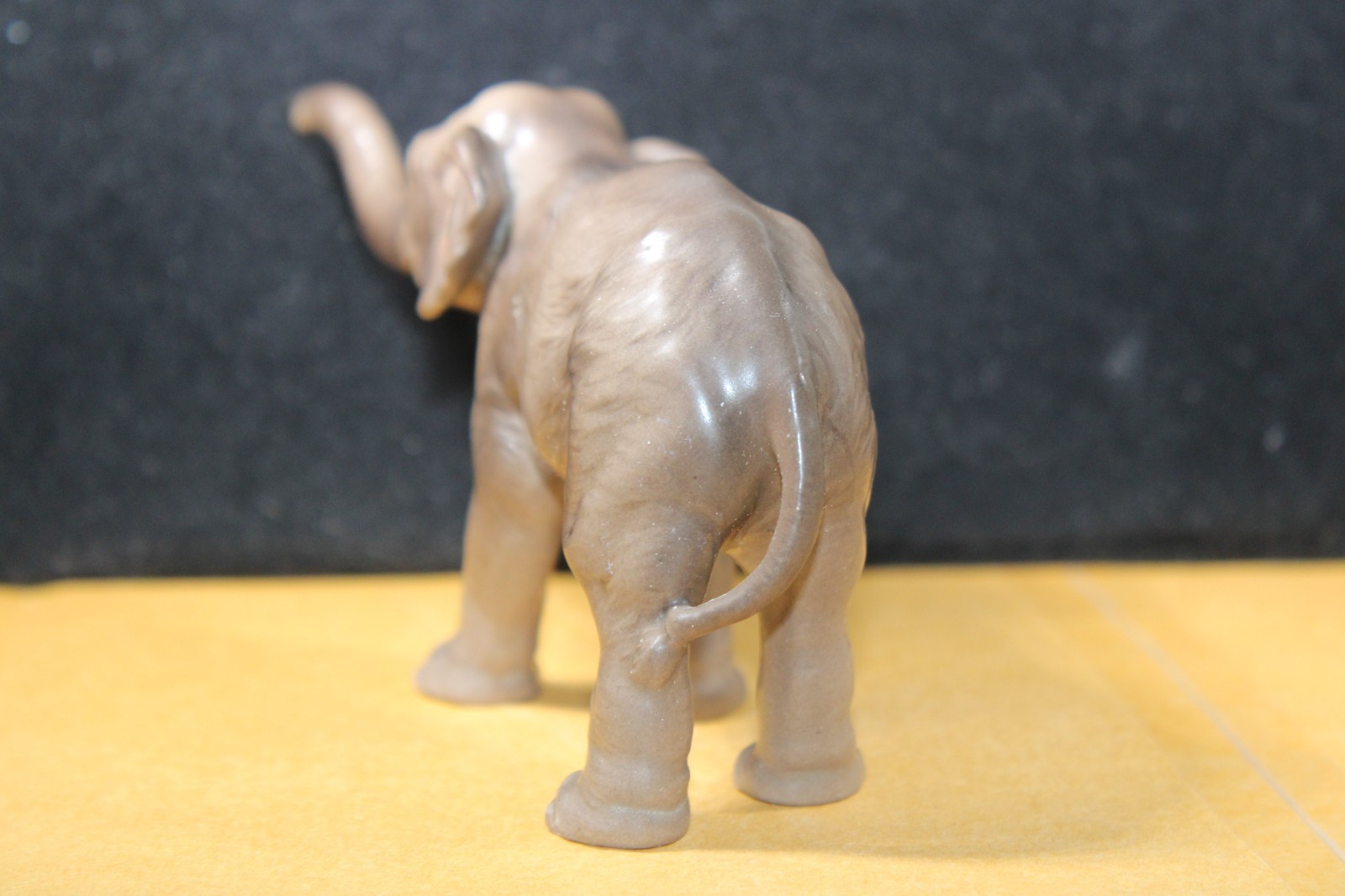 Vintage Ceramic Porcelain Elephant Figurine Japan Highly Detailed Possibly Josef