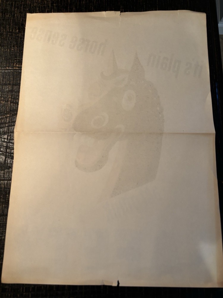 WWII ORIGINAL POSTER