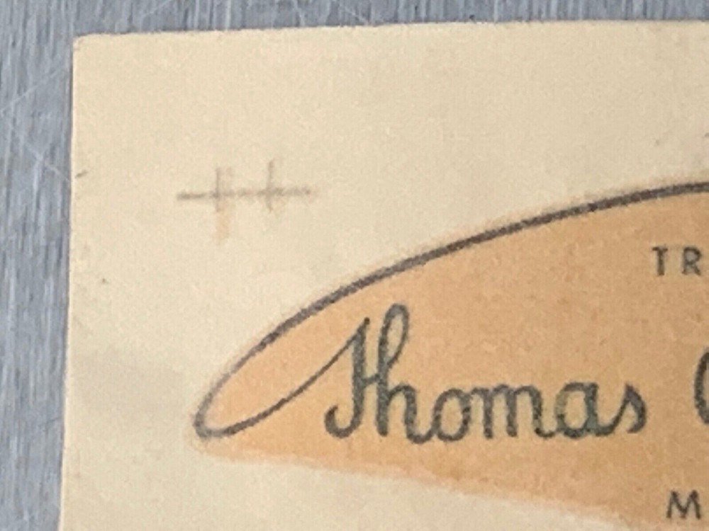 Thomas A. EDISON Decal PHONOGRAPH Made in U.S.A.