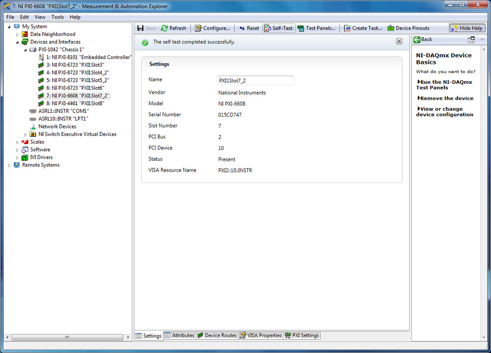 National Instruments NI PXI-6608 System timing