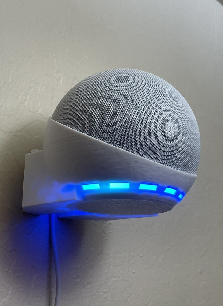 2-Pack Echo Dot 4/5 Wall & Corner Mount Bracket Holder Accessory WHITE!!