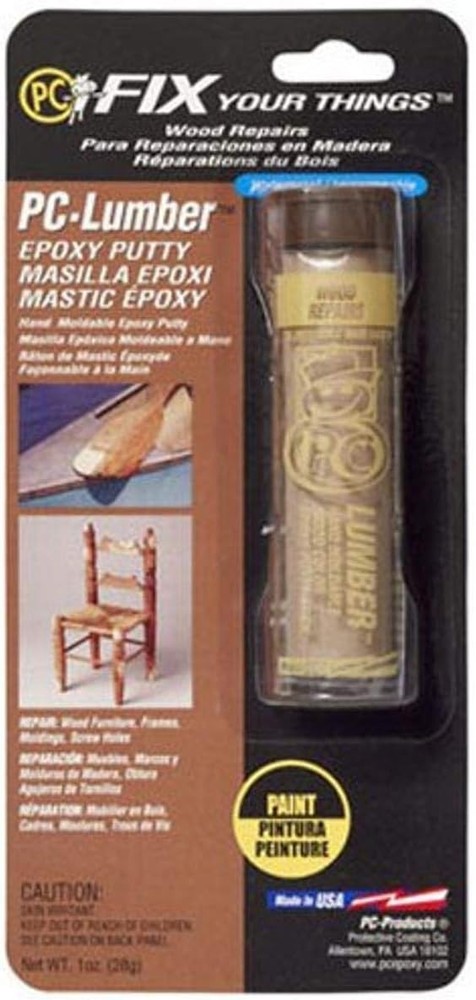PC Products PC-Lumber Epoxy Putty, 2oz Stick