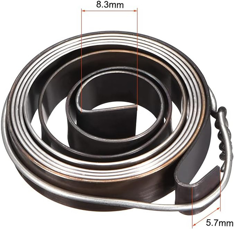 Uxcell Drill Press Return Spring, Quill Spring Feed Return Coil Spring Assembly,