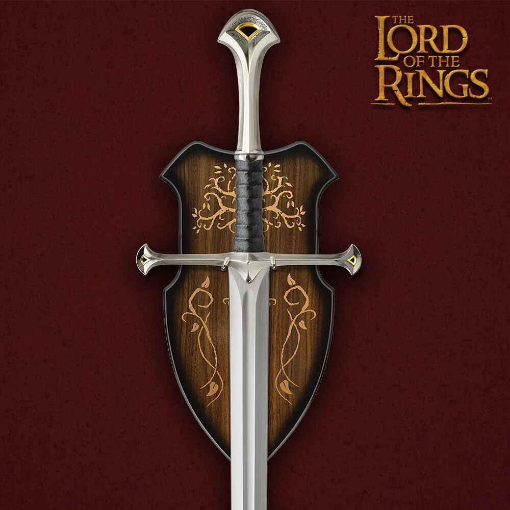 United Cutlery King Elendil Narsil Sword LOTR Replica New