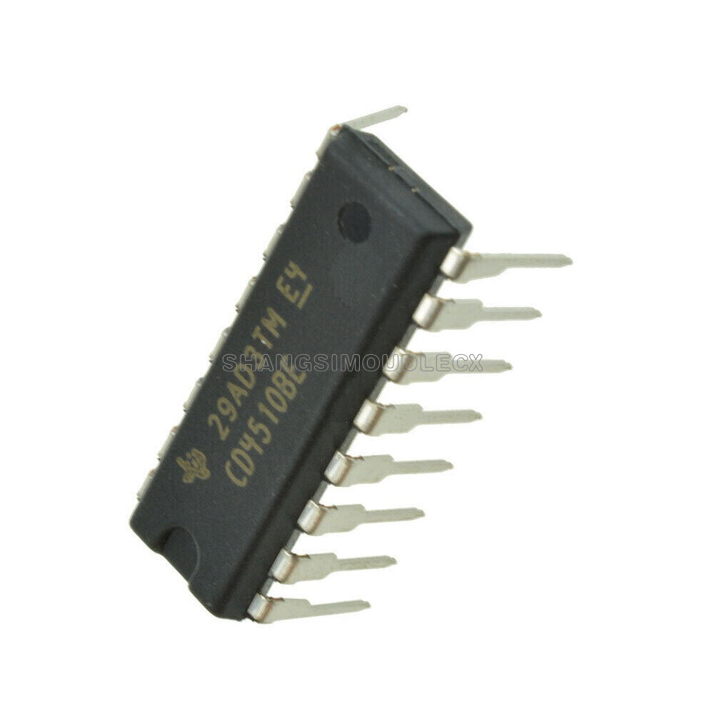 10pcs CD4510 CD4510BE CMOS PRESETTABLE UP/DOWN COUNTERS DIP16