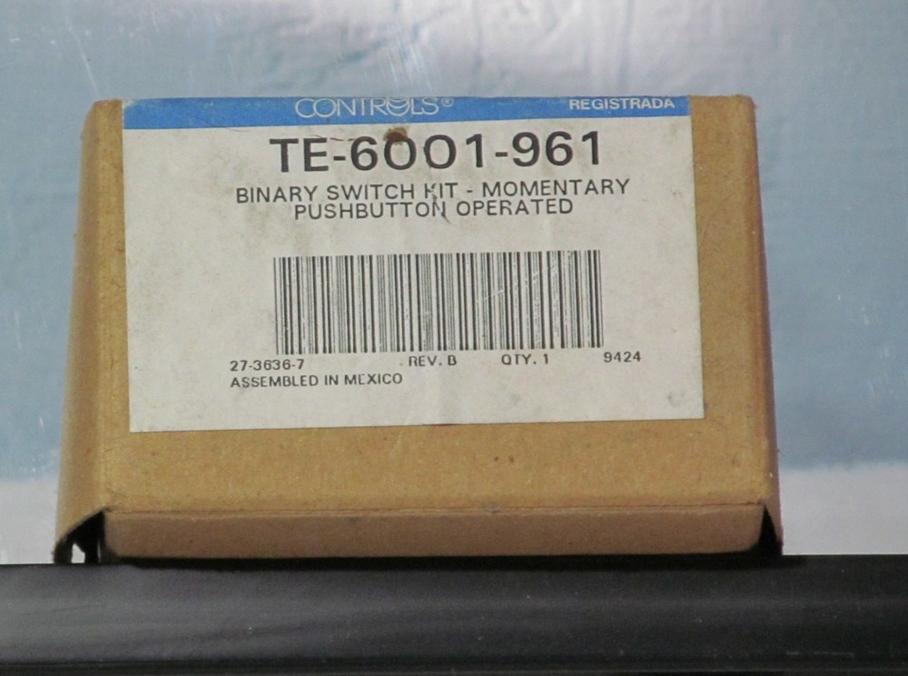 Johnson ControlsTE-6001-961 Switch Kit, Binary